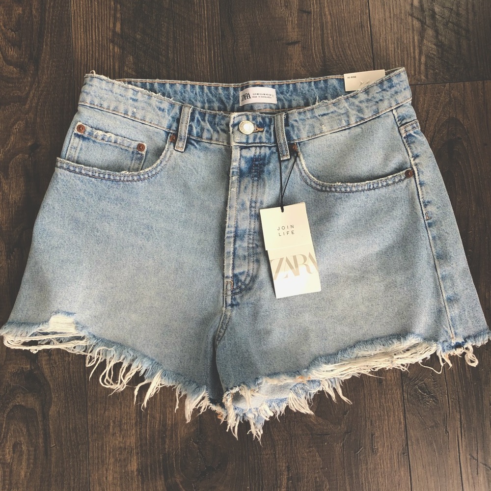 Zara Hi-Rise Shorts